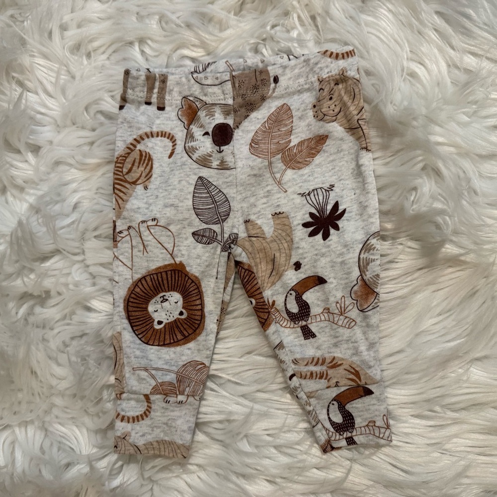 Carter’s‎ Baby Boys 3M Safari Animal 2pc Outfit Set - Picture 5 of 8
